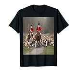 Hound Pursuit: Fox Hunting Scene T-Shirt