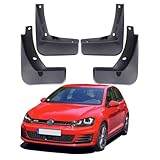 Car Mud Flaps For Volkswagen Golf Mk7 Gtd Splash Guards Flap VW Golf 7 Gtd Mudguards Front Rear 4pcs 2013 2014 2015 2016 2017 2018 2019