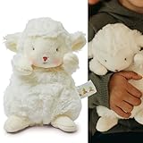 BUNNIES BY THE BAY Wee Kiddo Sheep Teddy | Soft, Cuddly stuffed toy for babies, perfect first toy for Newborn | Baby Safe sheep teddy for New Parents