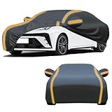 All Weather Waterproof Outdoor Car Cover for ?iat ?unto 1gen GT 1993-1999 (Hatchback) Full Protection Against Rain,Snow,UV,Dust and Scratches,with Storage Bag & Side Door Zipper