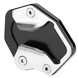 Motorcycle Side Stand Extension Pad Enlarger for Triumph Tiger 800 2013-2017, CNC Aluminum, Prevent Slipping, Stabilize Motorcycle Body