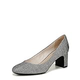 LifeStride Women's Taylor Block Heel Dress Shoe Pump, Black Tweed, 5 UK