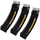 Airsoft CYMA 3pcs 130rd Mid-Cap Magazine for CYMA Classic Army ICS JG G&P Tokyo Marui MP5 AEG Black