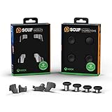 SCUF Elite Series 2 Paddles for Xbox Elite Series 1 & 2 with Performance Thumbsticks - 4-Pack (Black)