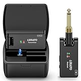 LEKATO WS100 Wireless Guitar Transmitter Receiver including box charging