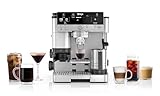 Ninja Luxe Premier 3-in-1 Coffee Machine, Latte, Cappuccino, Cold Brew & Espresso Maker With Built in Bean Grinder & Milk Frother, Easy to Use, 4 Automated Froth Presets, Silver, ES601UK