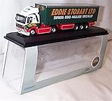 Oxford haulage Leyland Daf FT85CF Curtainside Eddie Stobart lorry 1:76 scale diecast model