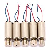 KPD7C-0716 Coreless Vibration Motor, 5Pcs 7500rpm Strong Vibration Micro Coreless Vibrating Motor for Smart Bracelet Toy