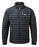 Rab Men's Microlight Jacket - Lightweight Down Coat for Trekking, Climbing, & Skiing - Beluga - Medium