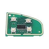 EMSea 433 MHZ 4 Button Remote Key Circuit Board Compatible with Jaguar X-Type XJ/XJR