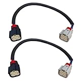 Pair of New Tail Light Lamp Wiring Pre-wired Looms for Ford Transit MK8 MK7 MK6 Tipper Luton Recovery Vehicles etc.