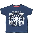 Edward Sinclair | 5-6 Years | Navy T-Shirt | This is What an Awesome Big Brother Looks Like