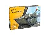 Italeri 6752 1:35 LVT-4 Water Buffalo Model Building Kit, Stand Model Building, Crafts, Hobby, Gluing, Plastic Kit, Detailed Military Kit, Tank 1:35