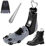 JJDPARTS Shoe Stretcher, 1 Pcs Boot Stretcher for Cowboy Boots, Adjustable Boot Wide Feet, Shoe Tree Shape Adjustable Unisex Boot Stretcher for Women Men (For Women Shoes UK Size 8-12)