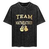 Team Mayweather Floyd Mayweather Fight Men's T-Shirt Graphic Unisex Black Top Shirt L