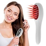iKeener Laser Comb,Red&Blue Light Therapy to Eliminate Hair Loss,Portable Prevent Hair Loss Comb,Red Light Therapy Promote Hair Growth,Stimulate Hair Follicle Activation&Hair Repair,Blue Light Clean