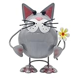 Lesser & Pavey Bright Eyes Cat By Bright Eyes Home Decor Figurines & Ornaments For Home & Office | Decorative Accessories Statues For Indoor & Outdoor | Lovely Gifts for Women & Men