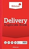 Silvine Duplicate Delivery Book - Numbered 1-100 with index sheet (210 x 127mm)