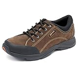 Rockport Men's Chranson walking shoes, Dark Brown Black, 8 UK