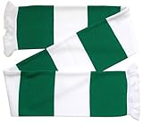 Celtic Supporters Green and White Retro Bar Scarf