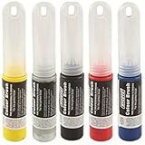 Hycote Peugeot Bianca White Touch Up Brushes, 12.5ml