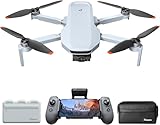 Potensic ATOM 2 Drone with Camera for Adults 4K Video, 8K Photo, Under 249g, 3-Axis Gimbal, 10KM Transmission, AI Track, Vertical Shooting, AI Night Shot, QuickShots, Fly More Combo (96-Min Flight)