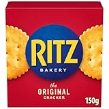 Ritz Original Cracker Box, Classic Savoury Crackers Perfect For Any Snacking Occasion, 150 g (Pack of 1)
