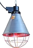 SM Pet Supplies Infrared Radiant Heat Lamp & Red Bulb High Low Switch Poultry Chickens Chicks Puppy Dog & live stock