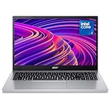 Acer Aspire Go 15 AG15-32P Laptop - Intel N150, 8GB, 128GB UFS, Integrated Graphics, 15.6' Full HD, Windows 11, Silver