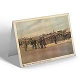 NOTELET - Vintage Leicestershire - Melton Mowbray. The Cattle Market (b)