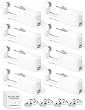 Yiorxu 8pcs Ear Piercing Gun,Painless Disposable Self Ear Piercing Kit with Ear Studs,Earrings for Women Men Girls Boys
