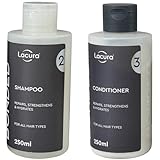 Lācura Bonded Shampoo No2 + Conditioner No3 Set | Repairs,Strengthens & Hydrates| For all Hair Types | 250ml