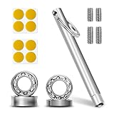 YOSTAR Yoyo Bearing Kit, Suitable for Crystal Yoyo K2 to Replace 2 Modes, with 2 Responsive Yoyo Bearing + 2 Unresponsive Yoyo Bearing + 2 8mm Axle + 2 10mm Axle + 8 Responsive Pad + Bearing Remover