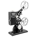 Ejoyous Movie Film Projector Model, Vintage Resin Movie Camera Figurine Cinema Room Accessories Desktop Crafts Home Decoration Collectible Sculpture Ornamen film Director Gifts