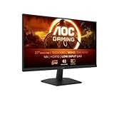 AOC Gaming 27G15N, 27" Full HD Monitor, 180 Hz, Fast VA, 1 ms, Adaptive Sync, HDR10, Low Input Lag (1920 x 1080, HDMI 2.0, DisplayPort 1.4)