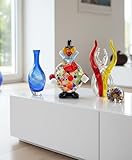 Clown in Murano Glass Murano Glass H16 cm Made in Italy Clown