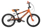 Ammaco Stormhawk Boys 18" Wheel Kids BMX Bike Bicycle Orange & Black Age 6+