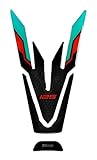 BIKE-label Tank Pad 3D Paint Protection Compatible with Yamaha MT-125 Cyan Storm X507900VA
