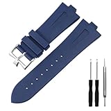 Adwoa Silicone Rubber Watch Band Strap Compatible with Vacheron Constantin Overseas - 25mm * 8mm Vacheron Constantin Watch Band