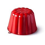 Kilo L30R Traditional Jelly Mould-Red, Plastic,5.91 x 3.94 x 5.91 cm; 70 Grams