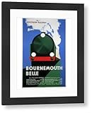 Media Storehouse SR Bournemouth Belle Framed Print, 1933 - Modern Frame 22"x18" (58x48cm) (10014684)