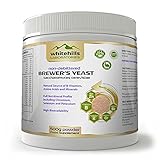 Brewer's Yeast Powder 500g Non-debittered Inactive Natural Source of B-Vitamins, Chromium, Selenium and Potassium for Humans, Cats, Dogs, Horses and Ducklings