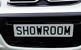 BITS4REASONS - SHOWROOM SHOW DISPLAY NUMBER PLATE SUCTION CUPS LOW PROFILE 35MM BOTH SIDES NO GLUE NO TAPES
