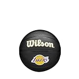 Wilson NBA Team Tribute Mini Basketball, Black, 3