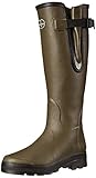 Le Chameau Vierzon BTE/J/H VIERZ M Men's Jersey Lined Wellington Boots, Camel Green, 11 UK (46 EU)