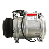 10PA20C Auto Car AC Air Conditioner Compressor 1471008121 147100-8121，Compatible For BMW 850i Base 5.0L V12 1991-
