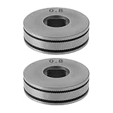 SG Store 2pcs 0.8/1.0mm Wire Feed Drive Rollers Roll Wheels Knurled Groove 25mm Compatible with MIG Welder