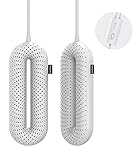 Snowpea Electric Shoe Dryer, Ski Boots Dryer, Shoe & Boot Warmer to Dry Sweaty Shoes & Eliminate Bad Odor, 3/6/9 Hours Timed Auto Self Off (Standard UK Plug)