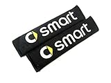 Smart Racing style seat belt pads car