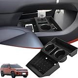 Salusy for 2024 Hyundai Santa Fe Insert Glove Pallet Organizer Center Console Armrest Storage Box Tray Santa Fe 2024 Accessories (2024 Santa Fe Lower Console Tray)